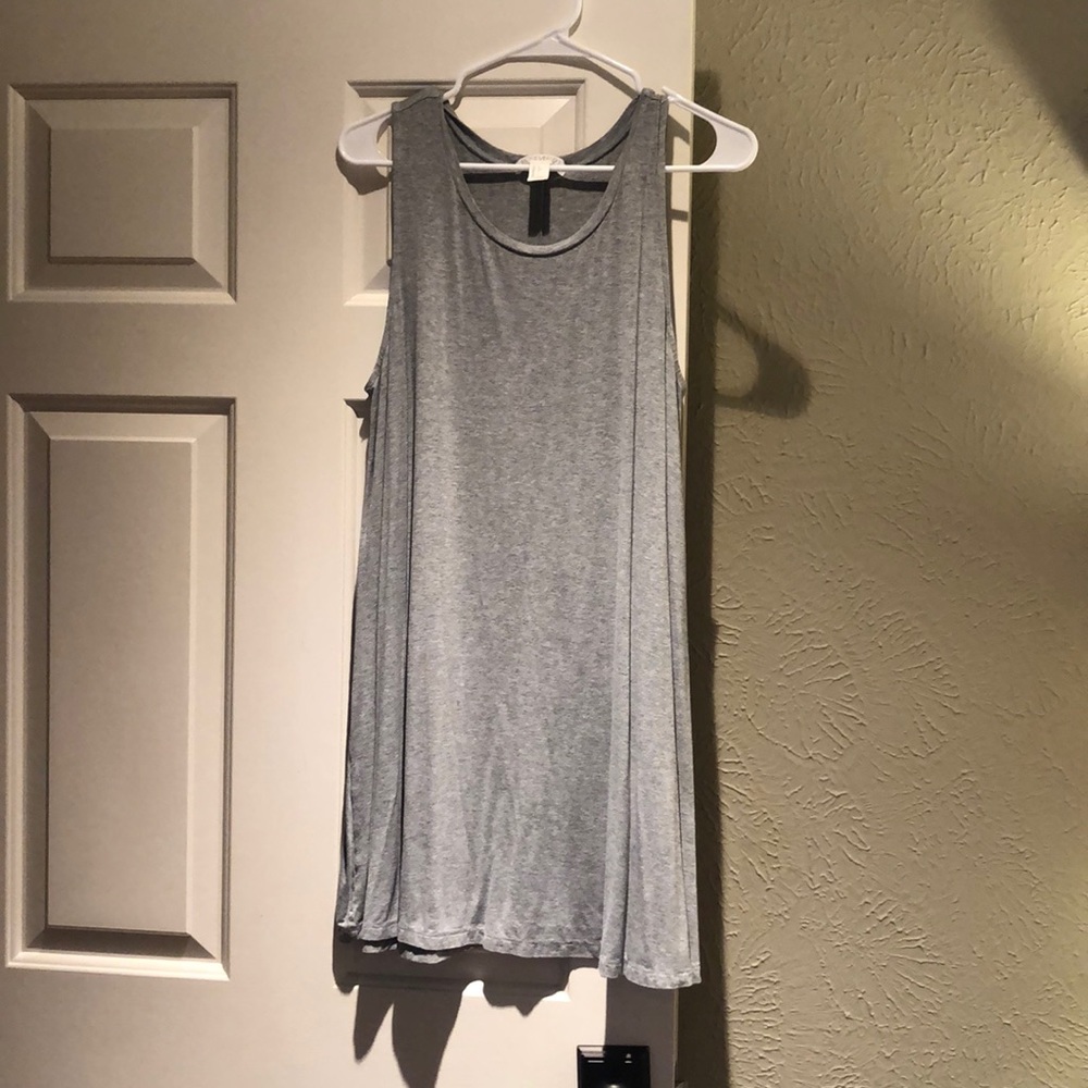 Women’s grey tshirt dress